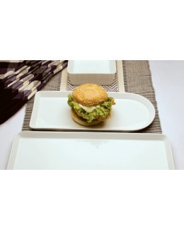 Talerz na burgera 320 x 150 mm Ariane Brasserie