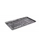 Taca bufetowa GN 1/3 z melaminy - wzór czarna
