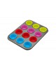 FORMA DO MUFFINEK Z WKŁADAMI SILIKONOWYMI KINGHOFF KH-4188