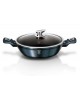 GARNEK GRANITOWY 28cm BERLINGER HAUS AQUAMARINE LINE BH-1877