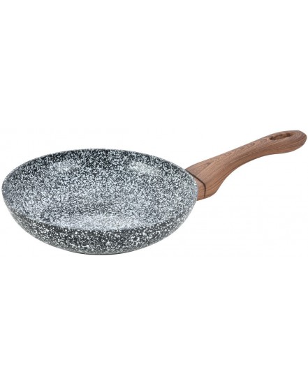 PATELNIA GRANITOWA 24cm GRANIT WOOD KINGHOFF KH-1028