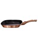 PATELNIA GRANITOWA GRILLOWA 28 cm BERLINGER HAUS ROSE GOLD BH-1521