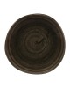 Talerz organic deserowy 186 mm - Stonecast Patina Iron Black