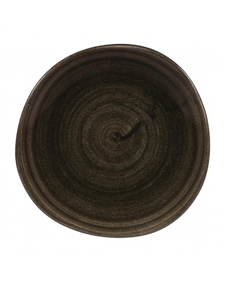 Talerz organic deserowy 186 mm - Stonecast Patina Iron Black