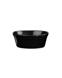 Okrągłe naczynie do zapiekania 0,5 l czarne - CHURCHILL Cookware