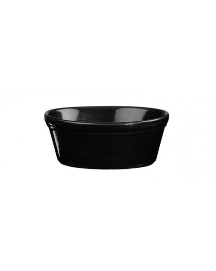 Okrągłe naczynie do zapiekania 0,5 l czarne - CHURCHILL Cookware