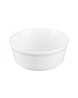 Okrągłe naczynie do zapiekania 0,5 l białe - CHURCHILL Cookware