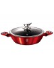 GARNEK GRANITOWY 32cm BERLINGER HAUS RED METALLIC LINE BH-1264