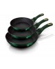 ZESTAW 3 PATELNI TYTANOWYCH BERLINGERHAUS BH-6168 EMERALD