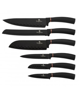 ZESTAW NOŻY BERLINGER HAUS BH-2337 BLACK ROSE