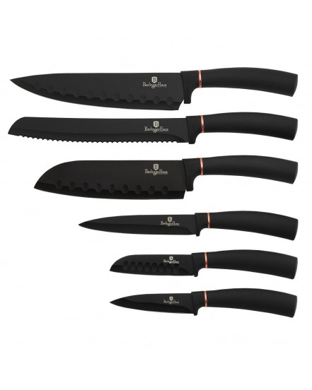 ZESTAW NOŻY BERLINGER HAUS BH-2337 BLACK ROSE