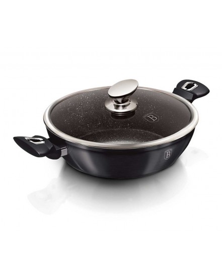 GARNEK GRANITOWY 32cm BERLINGERHAUS BH-6899 CARBON PRO