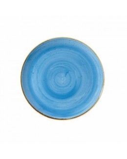 Talerz płytki 324 mm niebieski - CHURCHILL Stonecast Cornflower Blue