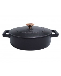 GARNEK ŻELIWNY 26cm 2,6L BERLINGER HAUS BH-6493