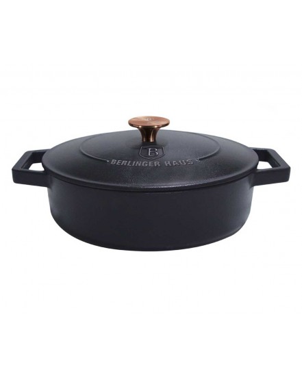 GARNEK ŻELIWNY 26cm 2,6L BERLINGER HAUS BH-6493