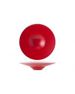 Talerz głęboki Gourmet 280 mm czerwony - ARIANE Dazzle Red