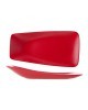 Talerz prostokątny 330 x 230 mm czerwony - ARIANE Dazzle Red