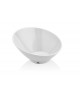 Miska skośna z melaminy, biała, Ř210x106 mm 233x(h)125mm