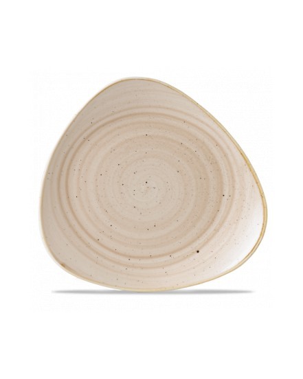Talerz trójkątny 229 mm kremowy - CHURCHILL Stonecast Nutmeg Cream
