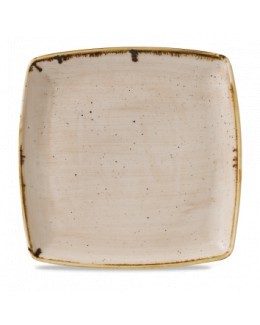 Talerz kwadratowy 268 x 268 mm kremowy - CHURCHILL Stonecast Nutmeg Cream