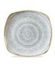 Talerz kwadratowy 215 mm - CHURCHILL Homespun Style Stone Grey