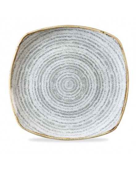 Talerz kwadratowy 215 mm - CHURCHILL Homespun Style Stone Grey