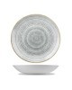 Talerz głęboki Coupe 182 mm - CHURCHILLHomespun Style Stone Grey