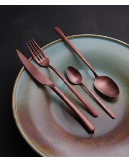 Sztućce Fine Dine Amarone Bronze łyżka stołowa