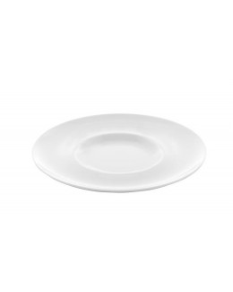 Talerz płytki z szerokim rantem 310mm Bianco