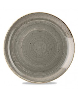Talerz płytki 288 mm - CHURCHILL, Stonecast Peppercorn Grey
