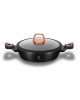 GARNEK GRANITOWY 28cm BERLINGER HAUS BH-1640 BLACK ROSE