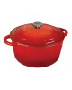 EMALIOWANY GARNEK ŻELIWNY 21cm KINGHOFF KH-1614