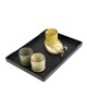Taca ZEN z melaminy 30x22x2,3 cm czarna
