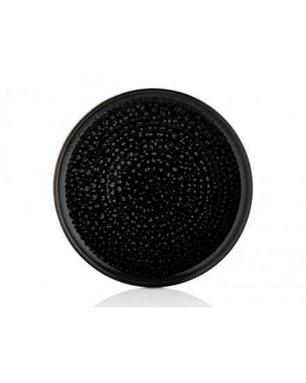 Talerz płaski 270 mm - By Bone Cowry Black