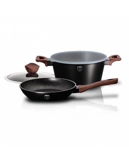 GARNEK + PATELNIA GRANITOWA BERLINGER HAUS BH-6782