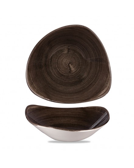 Miska trójkątna 370 ml - Stonecast Patina Iron Black
