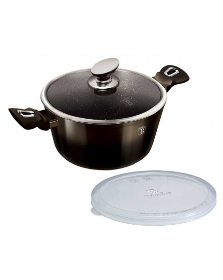 GARNEK GRANITOWY 28cm BERLINGERHAUS BH-6606 SHINY BLACK