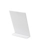 Biały stojak na menu SCRITTO 148 x 210 mm