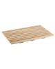 Deska prostokątna drewniana do krojenia pieczywa GN 1/1 530 x 325 mm - APS
