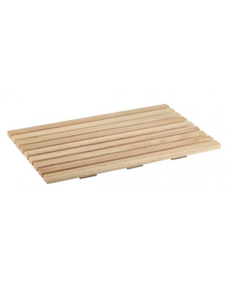 Deska prostokątna drewniana do krojenia pieczywa GN 1/1 530 x 325 mm - APS