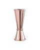 Jigger – miarka barmańska 25/50ml, Bar up, kolor miedziany, ø43x(H)110mm