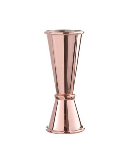 Jigger – miarka barmańska 25/50ml, Bar up, kolor miedziany, ø43x(H)110mm