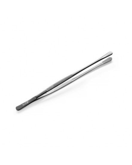 Pęseta z okrągłymi końcówkami powlekana, Bar up, czarny, (L)305mm