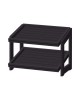 Stojak 2-poziomowy Madeira Black 574x323x441 mm