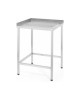 Narożny stół barowy Oxygen, 650x650x(H)900 mm, Barmatic
