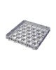 Nadstawka do koszy 1/2 Full Drop 500x500 mm szara, model E2, 30 przegródek, Cambro