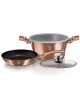 GARNEK I PATELNIA BERLINGER HAUS BH-6200 ROSE GOLD
