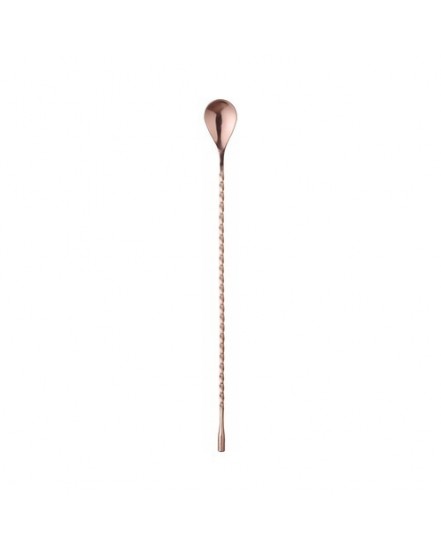 Łyżka barmańska, Bar up, miedziany, 385x35mm