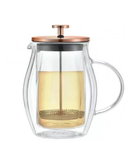 ZAPARZACZ TŁOKOWY DO KAWY/HERBATY TERMICZNY 600ml KLAUSBERG KB-7722