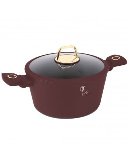 GARNEK TYTANOWY Z POKRYWĄ 30cm BERLINGER HAUS BH-8043 LEONARDO